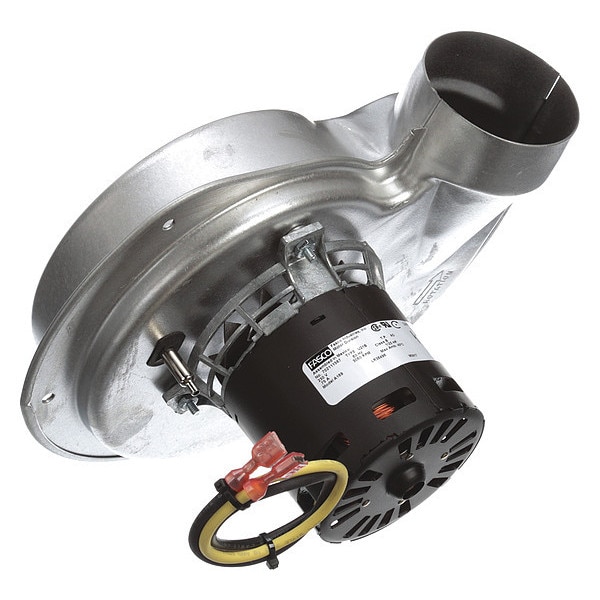Fasco Round OEM Blower, 3060 RPM, 1 Phase, Direct, Steel 1 Speed - A169