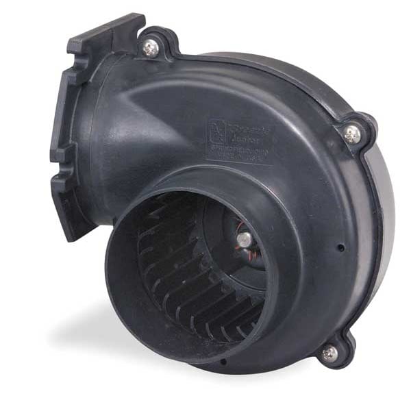 Jabsco Round OEM Blower, 4200 RPM, 1 Phase, Direct Drive, Reinforced Plastic - 35115-7020