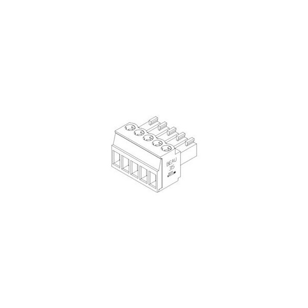 Molex Barrier Strip Terminal Block, 10A, 1Mm2, 1 Row(S), 1 Deck(S) - 393510004