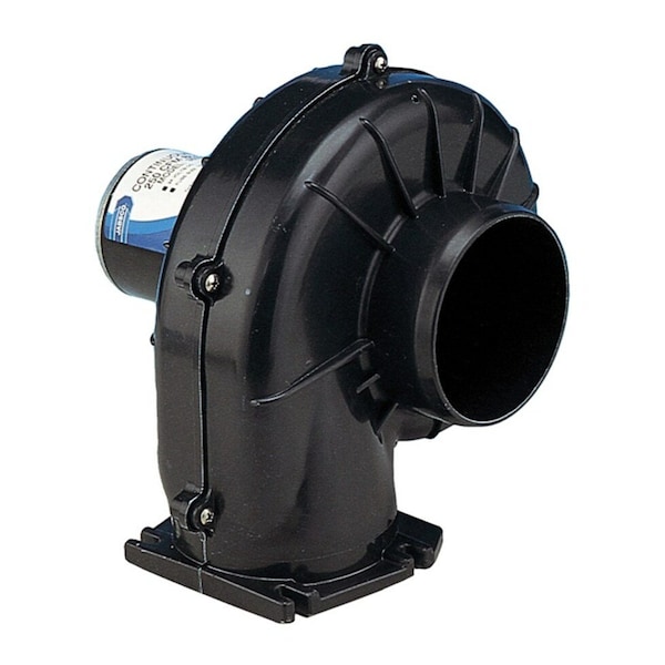 Jabsco Round OEM Blower, 3200 RPM, Direct Drive, Plastic - 35760-0092