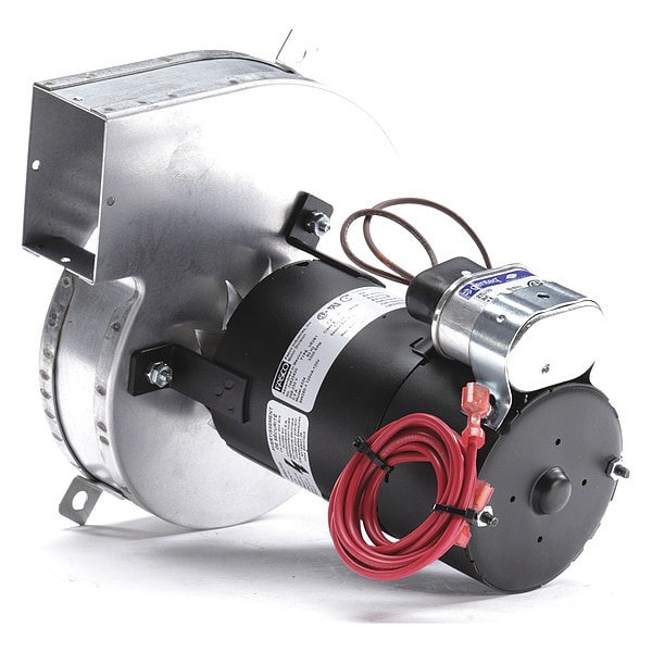 Fasco Rectangular OEM Blower, 3200 RPM, 1 Phase, Direct, Steel 1 Speed - A324