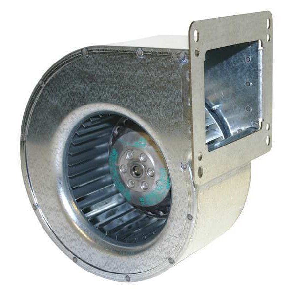 Ebm-Papst Rectangular PSC Blower, 1300 RPM, 1 Phase, Direct Drive, Steel - EE1G-115-180-05