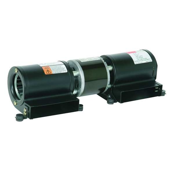 Dayton Rectangular OEM Blower, 3200 RPM, 1 Phase, Direct Drive, Steel - 1TDU7