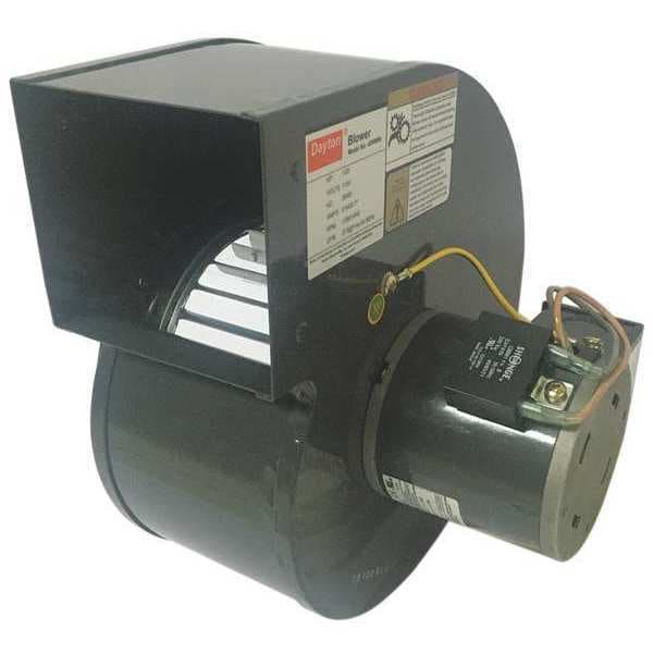 Dayton Rectangular OEM Blower, 1670 RPM, 1 Phase, Direct Drive, Steel 1 Speed - 45NM97