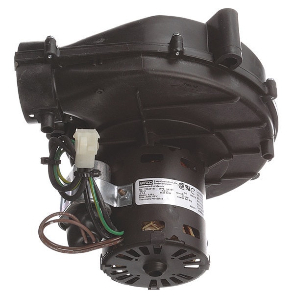 Fasco Round OEM Blower, 3450 RPM, 1 Phase, Direct, Plastic 1 Speed - A165