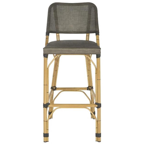 Safavieh Deltana Barstool- Brown - 41.3 x 20 x 17 in. - FOX5208A