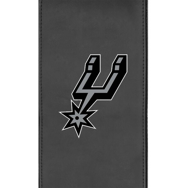 Dreamseat Bar Stool 500 with San Antonio Spurs Primary Logo, 2PK - XZ500BSDBLK-PSNBA32051A
