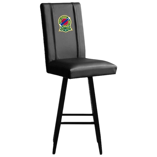 Dreamseat Swivel Bar Stool 2000 with Houston Rockets Team Commemorative Logo - XZ2000BSSBLK-PSNBA30091