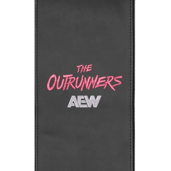 Dreamseat Swivel Bar Stool 2000 with AEW The Outrunners Logo - XZ2000BSSBLK-PSAEW0015