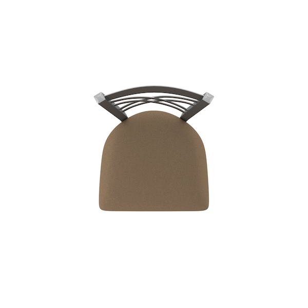 Holland Bar Stool Co 820 Catalina Stainless Steel 36in Swivel Bar Stool with Rein Thatch Seat - 82036SS026