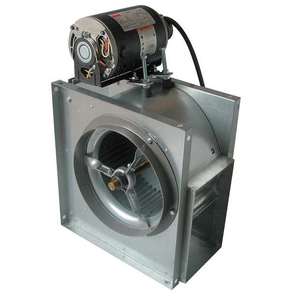 Dayton Blower, Duct, 10-1/4 In, Less Drive Pkg, Blower RPM: 925 - 5ZCN7