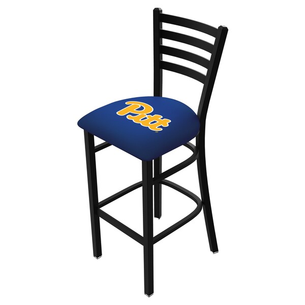 Holland Bar Stool Co 30" Chrome Penn State Swivel Bar Stool, Accent Ring - L00430PITTSB