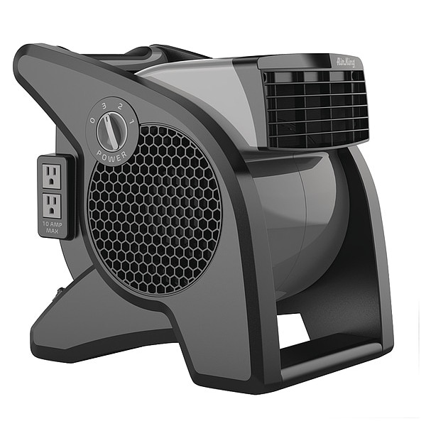 Air King Portable Blower Fan, 120V, 350 cfm, Gray - 9555