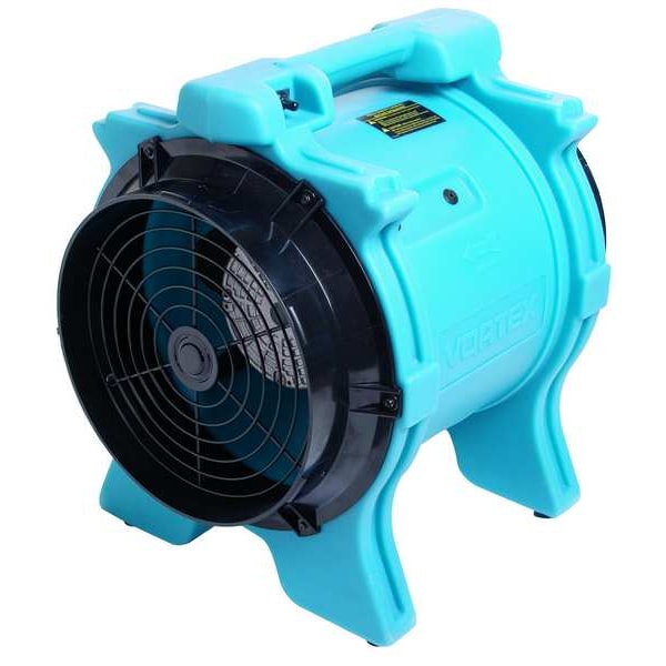 Dri-Eaz Portable Blower Fan, 115V, 2041 cfm, Blue - F174-BLU