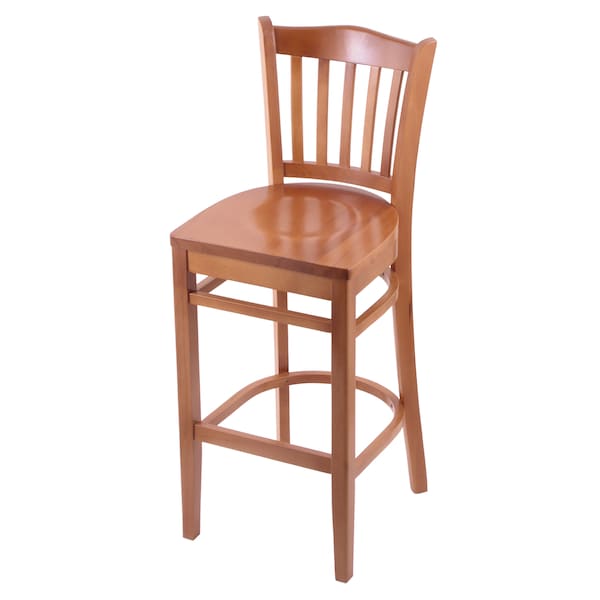 Holland Bar Stool Co 30" Bar Stool, Medium Finish, Medium Seat - 312030MEDMED