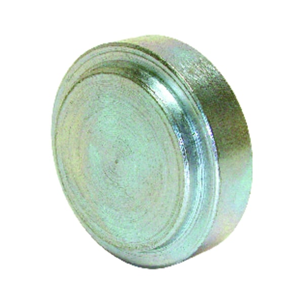 B & K Dial 1 in. H X 1 in. W Silver Steel Blower Shaft Plug - 6755