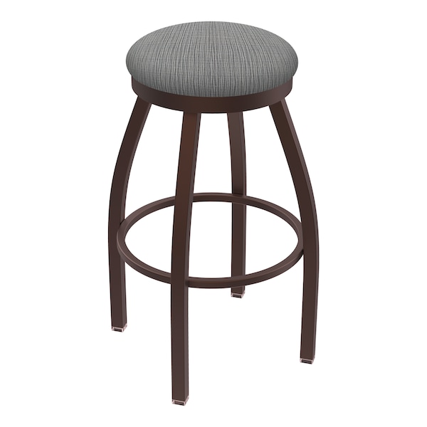 Holland Bar Stool Co 30" Swivel Bar Stool, Bronze Finish, Graph Seat - 80230BZ020