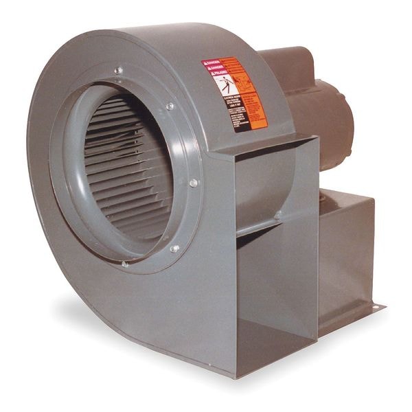 Dayton Direct Drive Blower, 208-230/460 V, 3 Ph - 7AP79