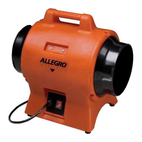 Allegro Industries ConfinedSpaceBlower, Blk/Orng/Yell, 12.5W - 9539-08