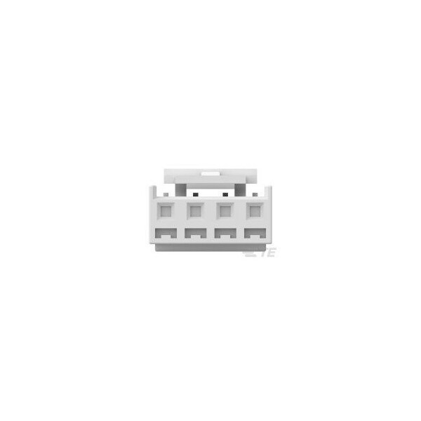 Te Connectivity Rectangular Power Connector, 4 Contact(S), Female, Crimp Terminal, Receptacle - 2132781-4