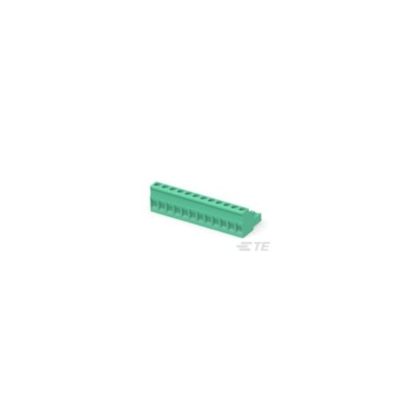 Te Connectivity Strip Terminal Block, 15A, 3Mm2, 1 Row(S), 1 Deck(S) - 1-796634-2