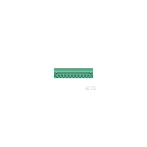 Te Connectivity Strip Terminal Block, 15A, 3Mm2, 1 Row(S), 1 Deck(S) - 1-796634-2