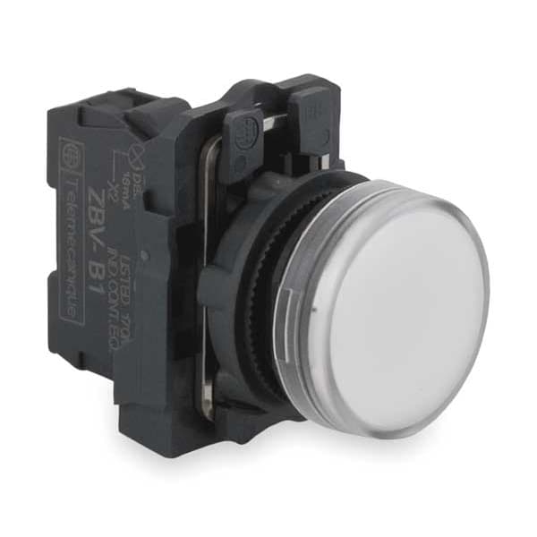Schneider Electric Luz piloto, LED, Blanco, 22 mm, 110-120VCA - XB5AVG1