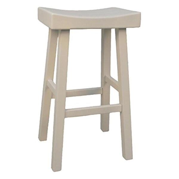 Guest Room 30 in. Colborn Bar Stool, Antique White - GU2549236