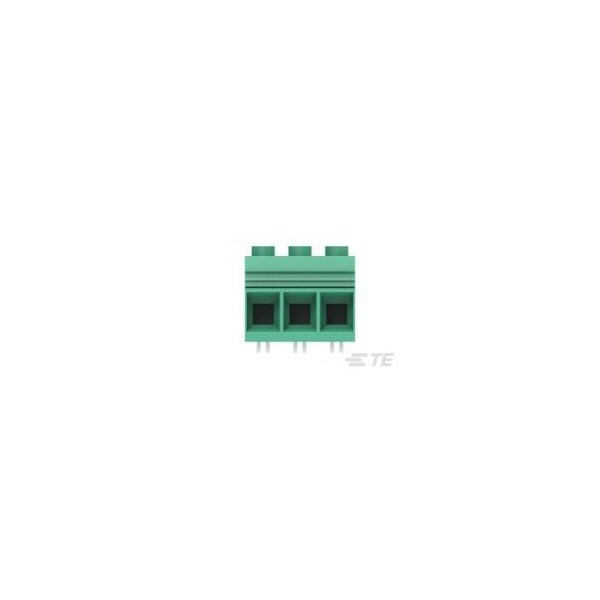 Te Connectivity Power Connector  15.0mm  Green  3 posn - 1986242-3