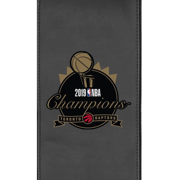 Dreamseat Swivel Bar Stool 2000 with Toronto Raptors Primary 2019 Champions Logo - XZ2000BSSBLK-PSNBA32074