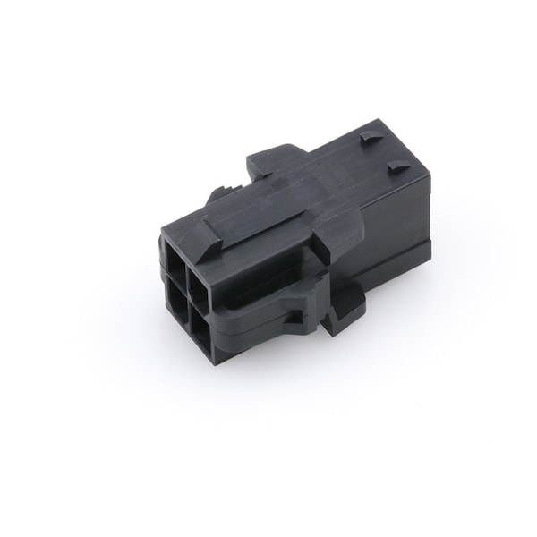 Molex Mini-Fit Sigma Plug Housing, 4.20Mm Pitch, Dual Row, Panel Mount, Ul 94V-0 - 1727673004