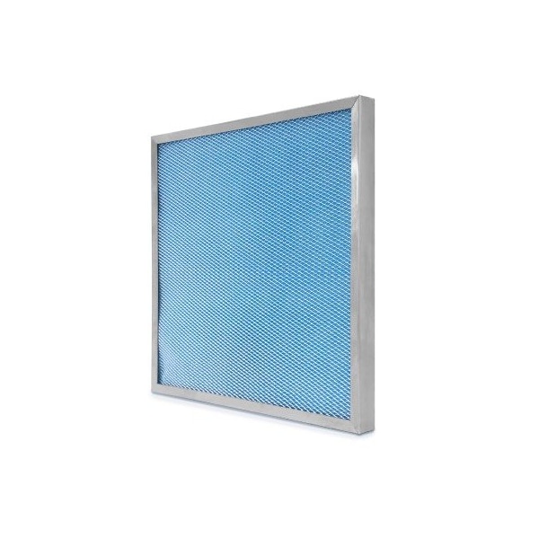American Metal Filter 12 X 25 X 2 Nominal Washable Electrostatic Furnace Air Filter - ECA201225