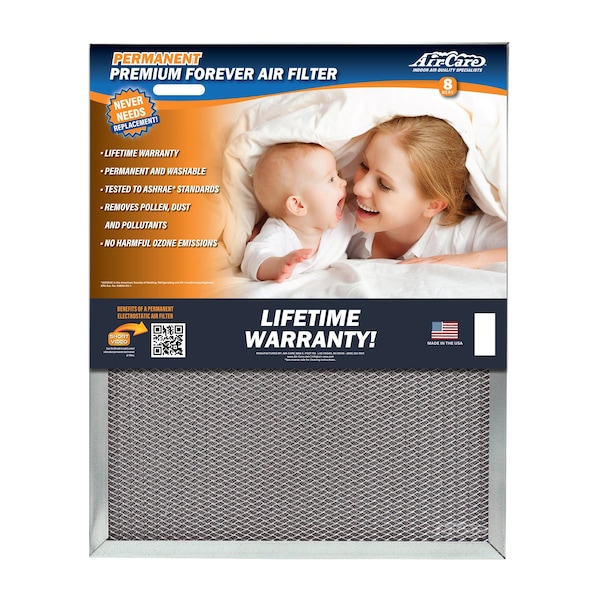 Air-Care 12"x30"x1" Electrostatic Air Filter - ES12301