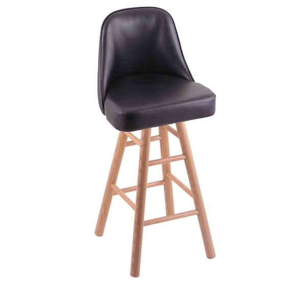 Holland Bar Stool Co Grizzly Bar Stool, Oak, Medium Finish - GRIZ24OSNAT