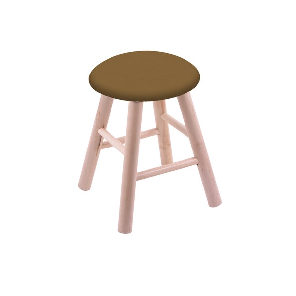 Holland Bar Stool Co Maple Vanity Stool, Natural Finish, Graph Seat - RC18MSNAT012