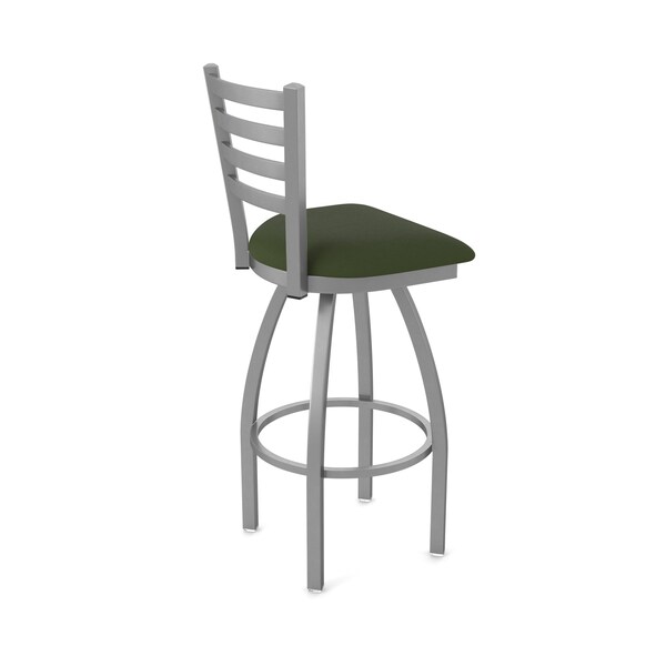 Holland Bar Stool Co 410 Jackie Stainless Steel 36in Swivel Bar Stool with Canter Pine Seat - 41036SS010