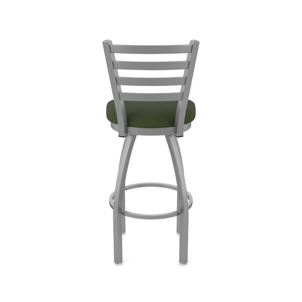 Holland Bar Stool Co 410 Jackie Stainless Steel 36in Swivel Bar Stool with Canter Pine Seat - 41036SS010