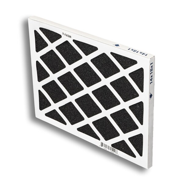 Castle Filters 14x18x1 Castle Super Flow MERV 6 HVAC One Year Air Filter - 1-1418M6