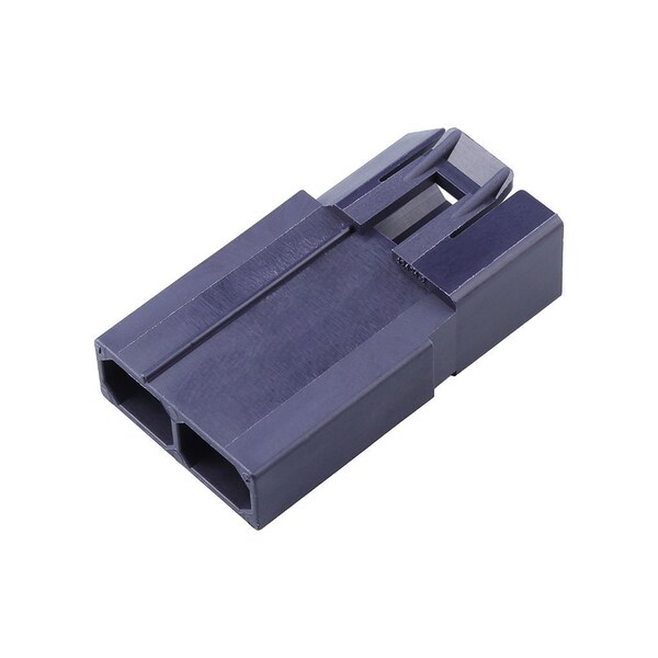 Molex .093 Housing Plug W/O Ears 2 Ckt (G. W.) - 50361688