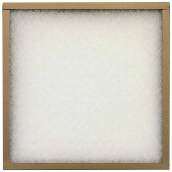 B & K AAF Flanders EZ Flow II 12 in. W X 24 in. H X 1 in. D Fiberglass 1 MERV Air Filter 1 pk - 10055.011224