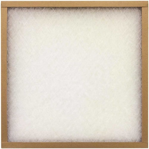 Ez Flow 12 in. x 24 in. x 1 in.  II No-Metal MERV 2 Fiberglass Air Filter, 12PK - 10055.011224