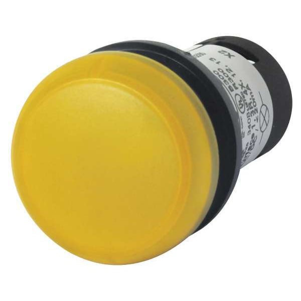 Operador de luz piloto Eaton, 22mm, Redondo, 22mm, LED - M22-L-Y