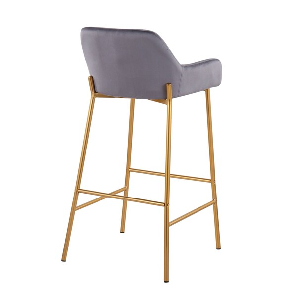 Lumisource Daniella Fixed-Height Bar Stool - Set of 2 PR - B30-DNLA2 AUVSV2
