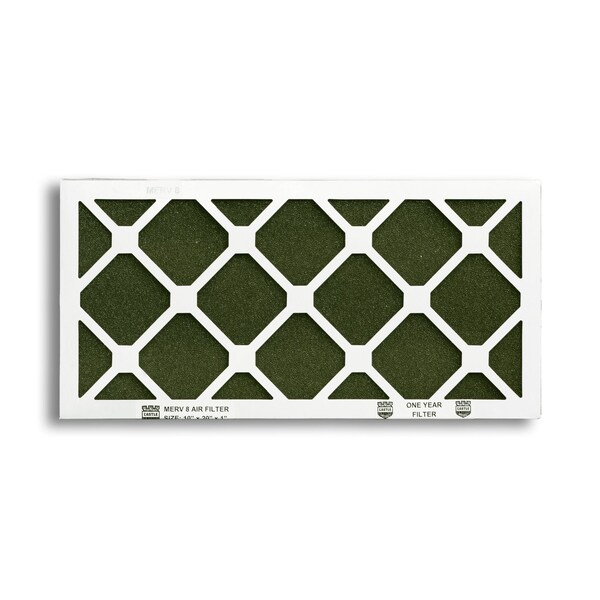 Castle Filters 10x20x1 Castle High Flow MERV 8 HVAC One-Year Air Filter - 1-1020