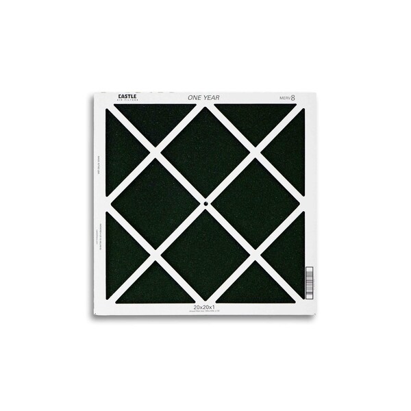 Castle Filters 20x20x1 Castle High Flow MERV 8 HVAC One-Year Air Filter - 1-2020