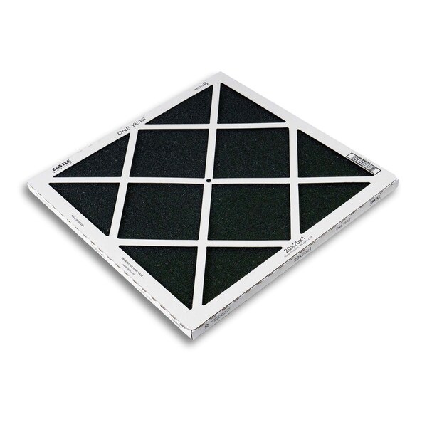 Castle Filters 20x20x1 Castle High Flow MERV 8 HVAC One-Year Air Filter - 1-2020