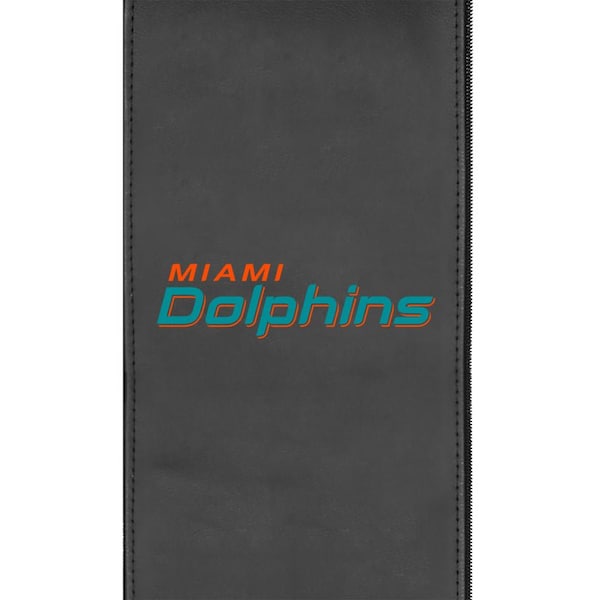 Dreamseat Bar Stool 500 with Miami Dolphins Secondary Logo, 2PK - XZ500BSDBLK-PSNFL20091A