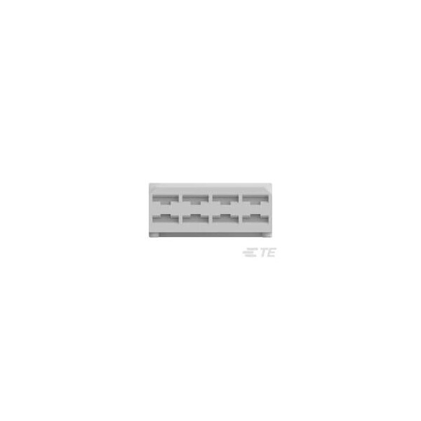 Te Connectivity 8 P FASTIN-ON HOUSING REC PA66 NAT - 626229