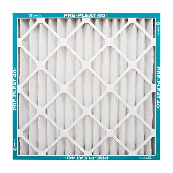 Aaf Flanders 24 x 20 x 1 in. AAF 40 LPD 8 MERV Air Filter, PK12 - 4898797