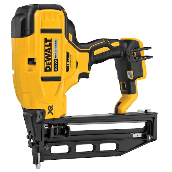 Dewalt 20V MAX* XR 16 GA Cordless Straight Finish Nailer (Tool Only) - DCN662B